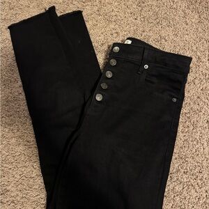Abercrombie & Fitch Black High Rise Jeans